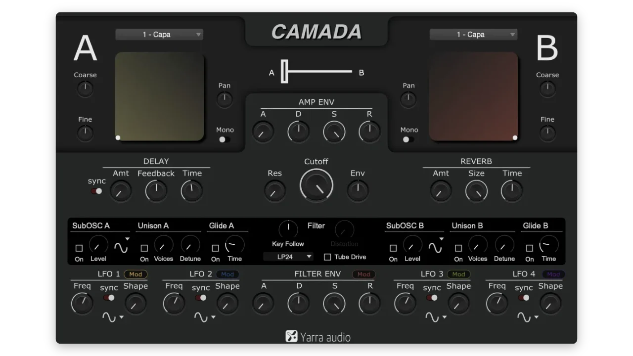 CAMADA synthesizer